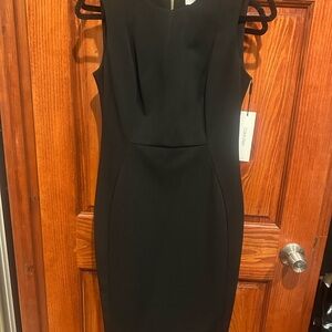 Calvin Klein Classic Black Midi Dress